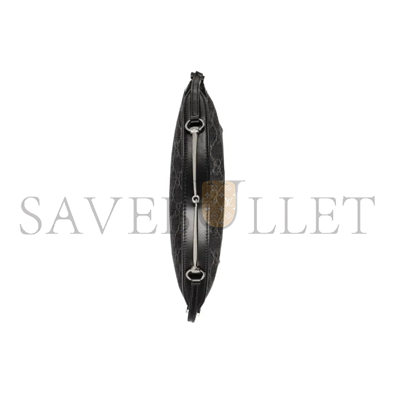 GUCCI HORSEBIT SLIM SMALL DENIM SHOULDER BAG 774719 (24*18*4.5cm)